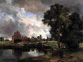 cons Dedham Lock and Mill Art A4 Photo Print