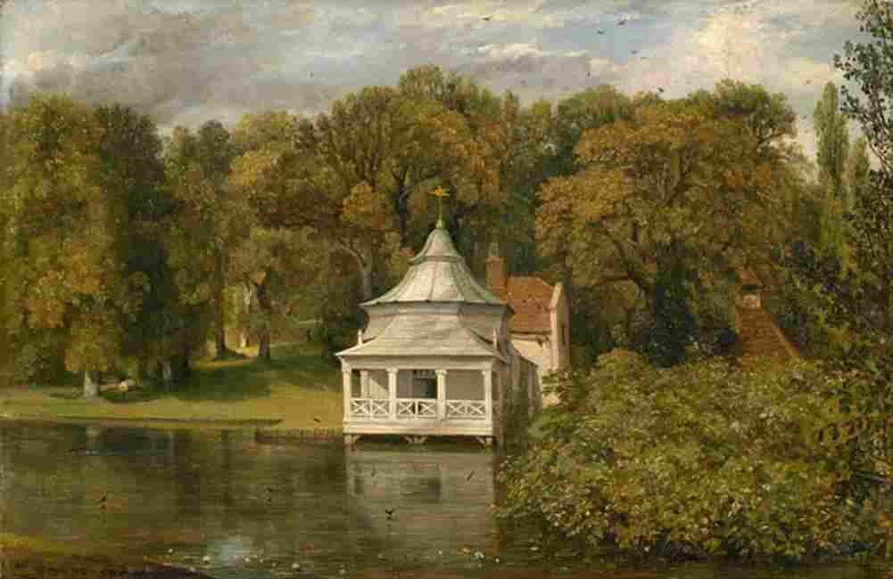 constable the quarters behind alresford hall Art A4 Photo Print