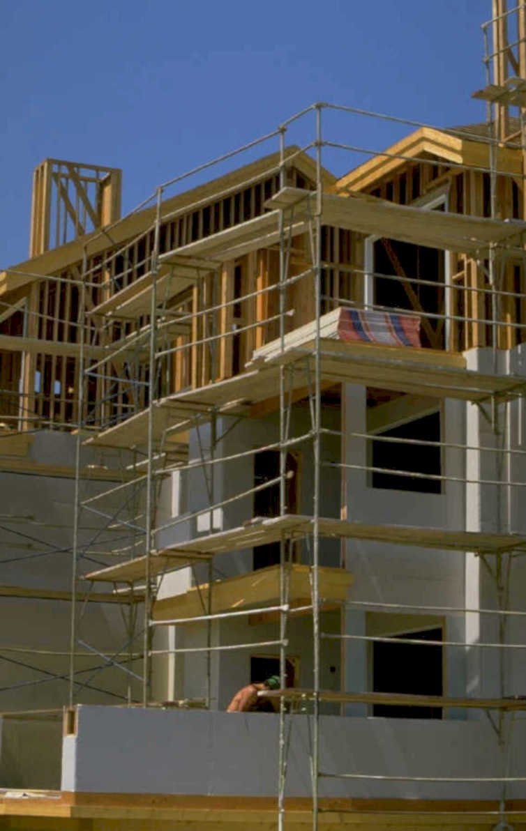construction building frame 1980s 1990s A4 Photo Print