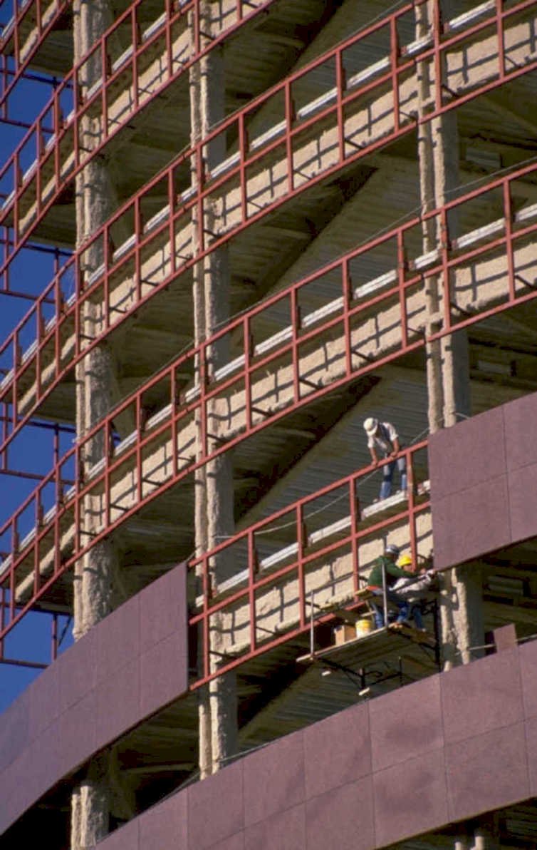construction building workers 1980s 1990s A4 Photo Print