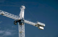 construction crane tower Vintage A4 Photo Print