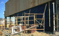 construction facade site Vintage A4 Photo Print