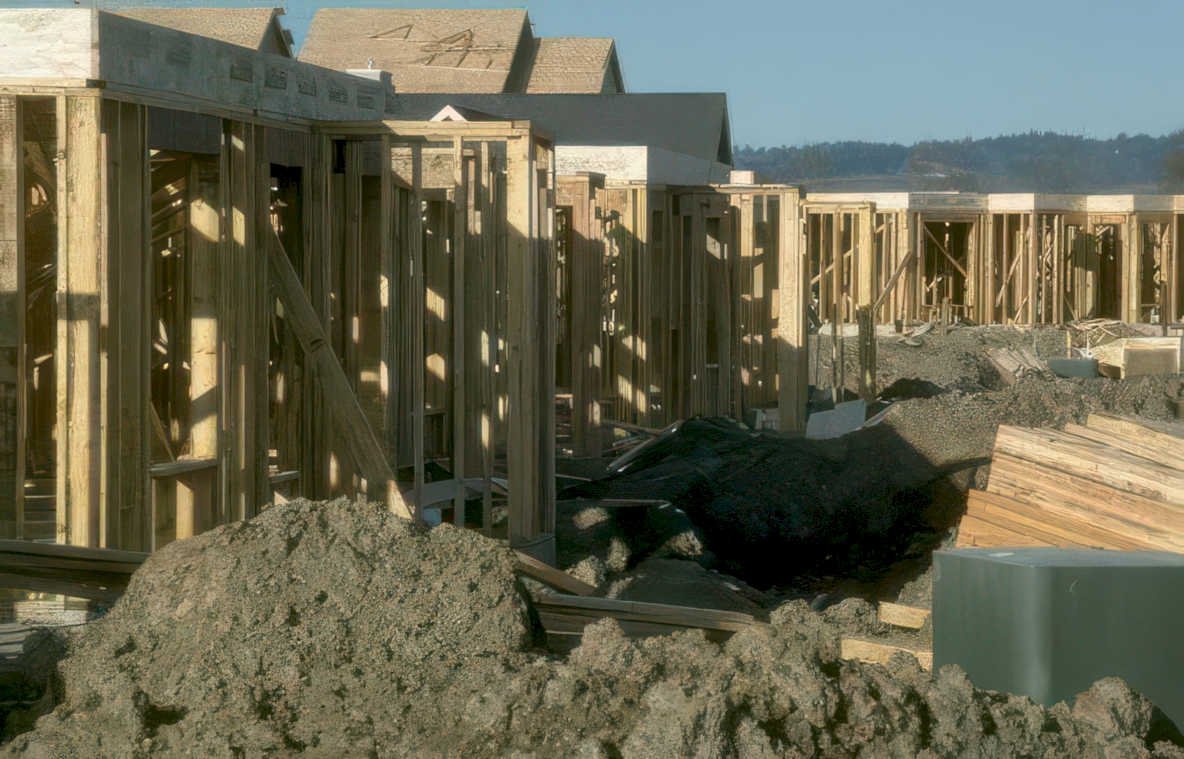 construction frame 1998 Vintage A4 Photo Print