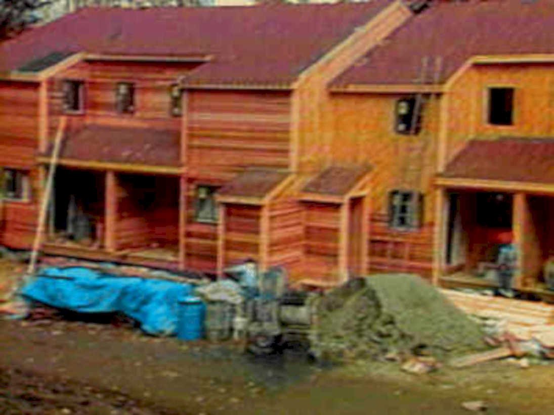 construction house 20071980s 1990s A4 Photo Print