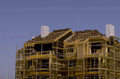 construction house scaffolding 2 1980s 1990s A4 Photo Print