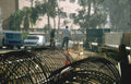 construction metal building Vintage A4 Photo Print