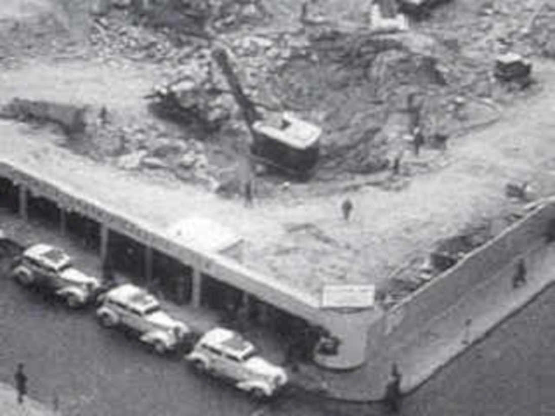 construction parking garage1980s 1990s A4 Photo Print