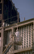 construction scaffolding concrete 1980s 1990s A4 Photo Print