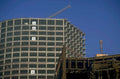 construction site blue 1980s 1990s A4 Photo Print