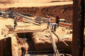 construction site formwork1980s 1990s A4 Photo Print