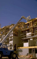 construction site gradall 2 1980s 1990s A4 Photo Print
