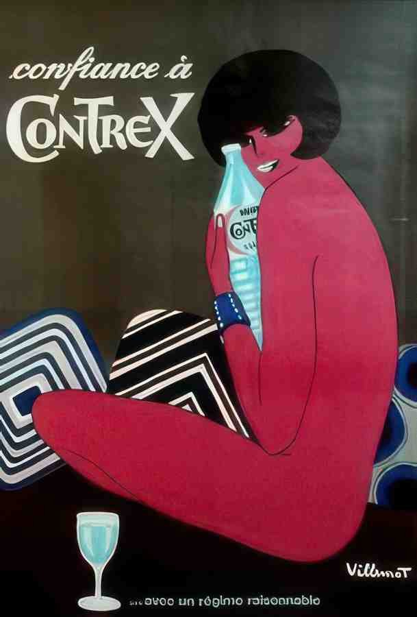 contrex Vintage Advert A4 Photo Print