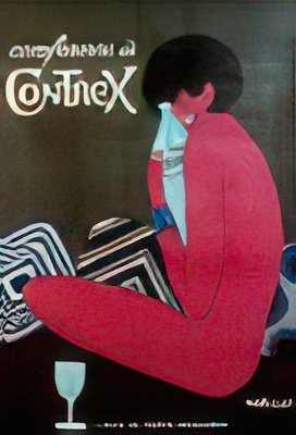 contrexsm Vintage Advert A4 Photo Print