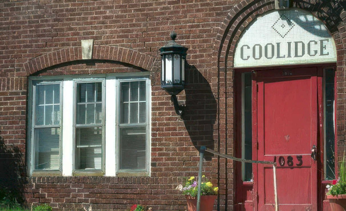 coolidge house elm Vintage A4 Photo Print