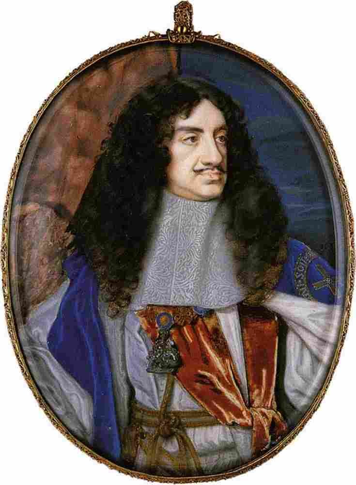 coop Charles II Art A4 Photo Print