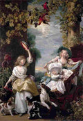 cop Daughters of King George III Art A4 Photo Print