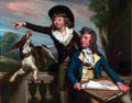cop Two Youths and a Dog Art A4 Photo Print