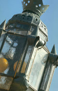 copper lantern detail Vintage A4 Photo Print