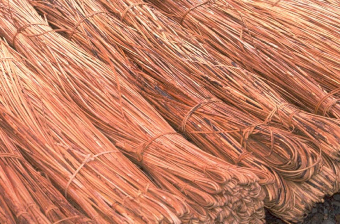 copper wire spools 1980s 1990s A4 Photo Print