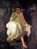 cordero woman bathing Art A4 Photo Print