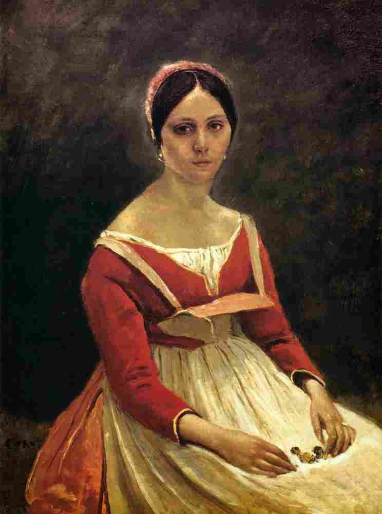 corot madame legois Art A4 Photo Print