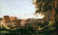 corot the coliseum seen from the farnese gardens Art A4 Photo Print