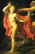 corr Young Man who Escapes from the Taking of Christ Art A4 Photo Print