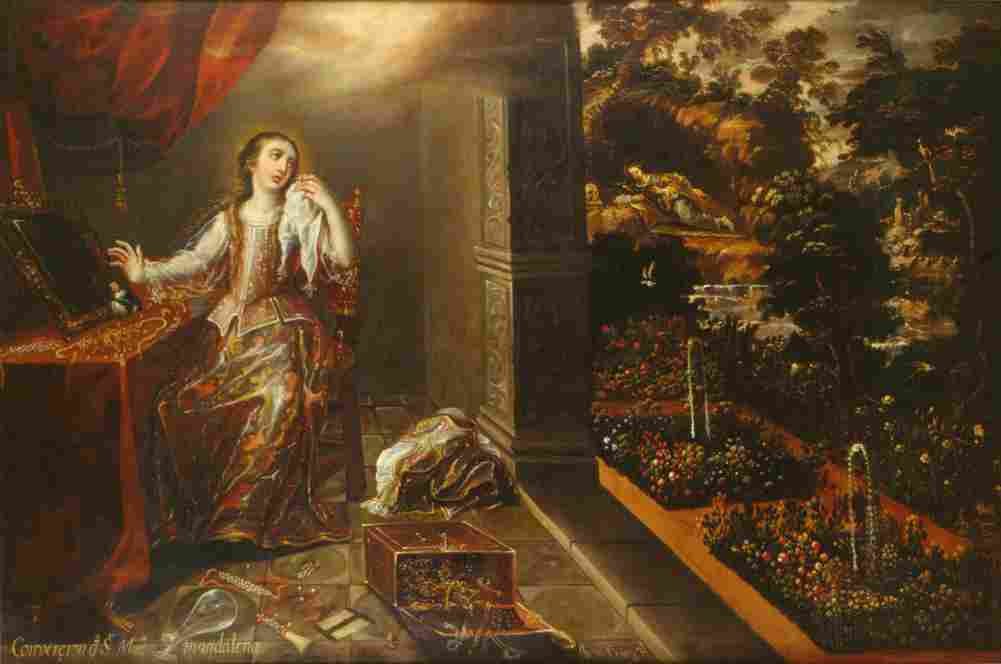 correa conversion of saint mary magdalene Art A4 Photo Print