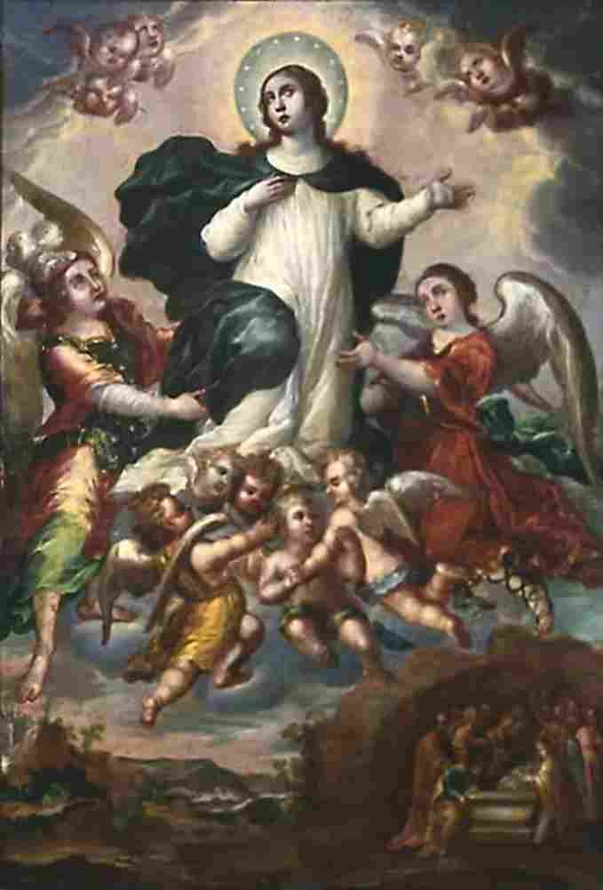 correa the assumption of mary Art A4 Photo Print