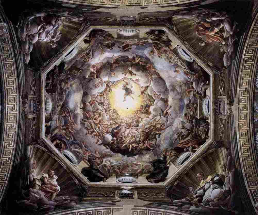 corregio Assumption of the Virgin Art A4 Photo Print