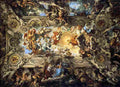 cortona ceiling vault in the salone Art A4 Photo Print