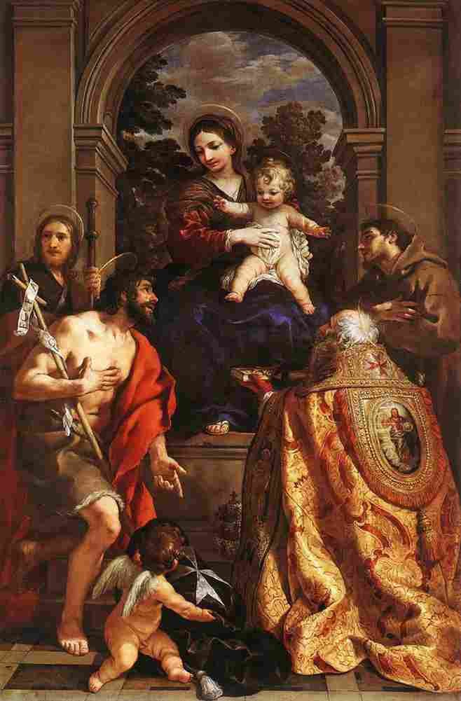 cortona madonna and saints Art A4 Photo Print