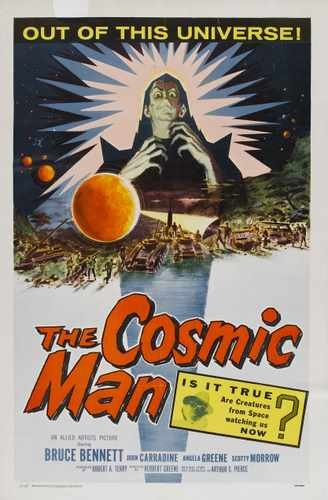cosmic man  01 film star poster A4 Photo Print