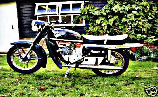 cossack voskhod motorbike A4 Photo Print