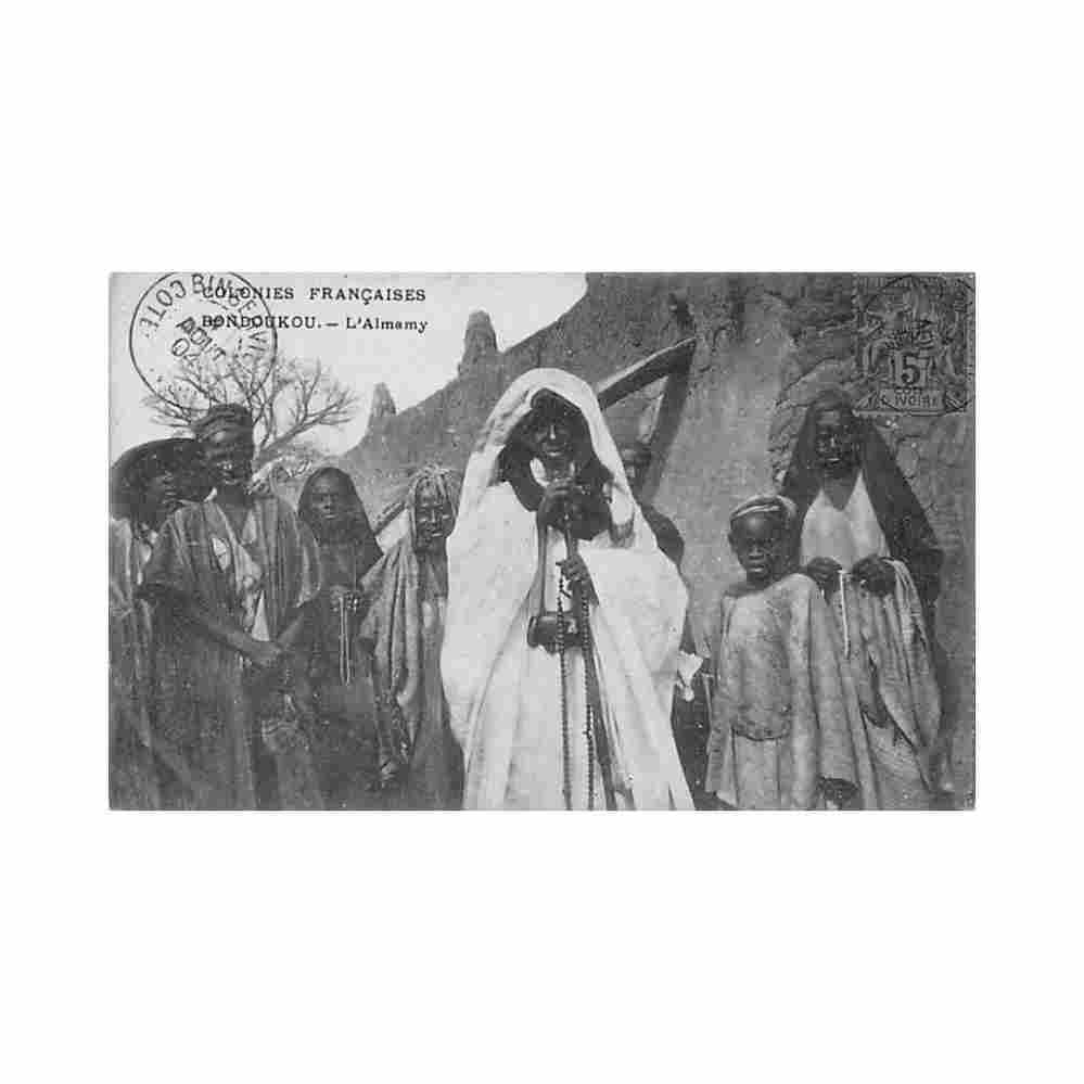 cote d ivoire bondoukou l almany ed inconnu Vintage A4 Photo Print