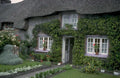 cottage cotswolds exterior 1980s 1990s A4 Photo Print