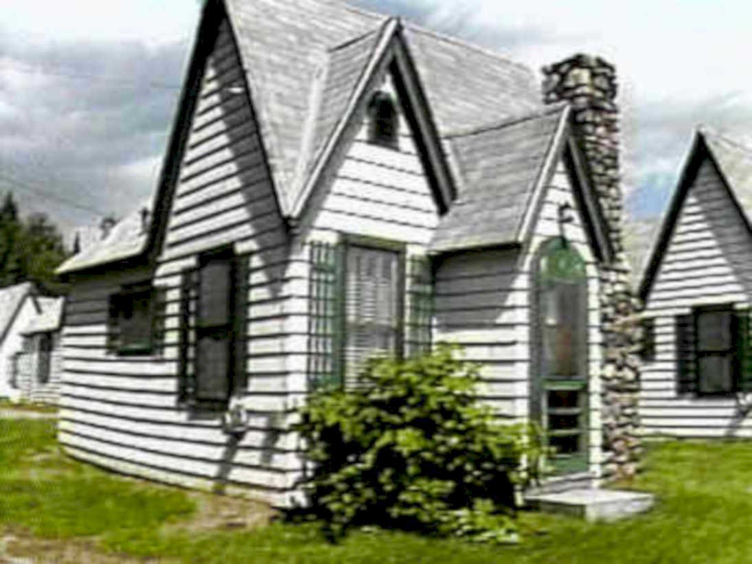 cottage vermont exterior1980s 1990s A4 Photo Print