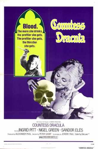 countess dracula  01 film star poster A4 Photo Print