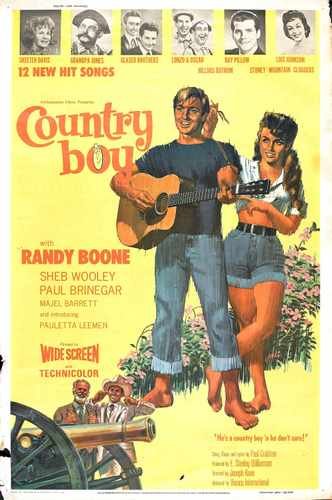 country boy  01 film star poster A4 Photo Print