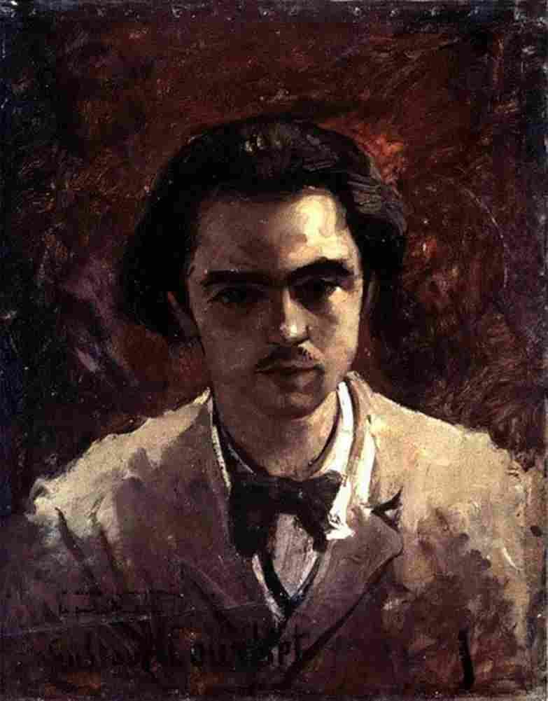 cour Paul Verlaine Art A4 Photo Print