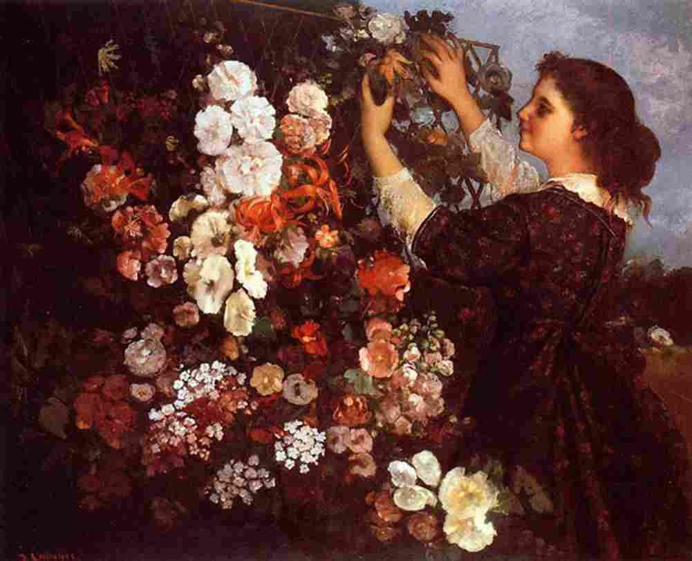 cour The Trellis Art A4 Photo Print