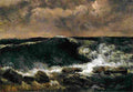 cour the wave Art A4 Photo Print