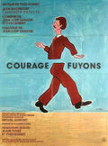 courage fuyons savignac Vintage Advert A4 Photo Print