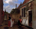 courtyar Art A4 Photo Print