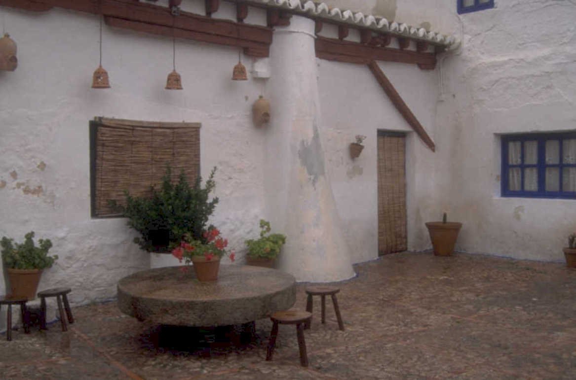 courtyard patios spain 1980s 1990s A4 Photo Print