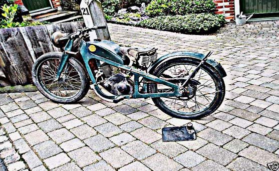 coventry eagle motorbike A4 Photo Print
