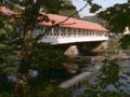covered bridge cornish1980s 1990s A4 Photo Print