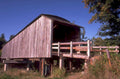 covered bridge rural 1980s 1990s A4 Photo Print