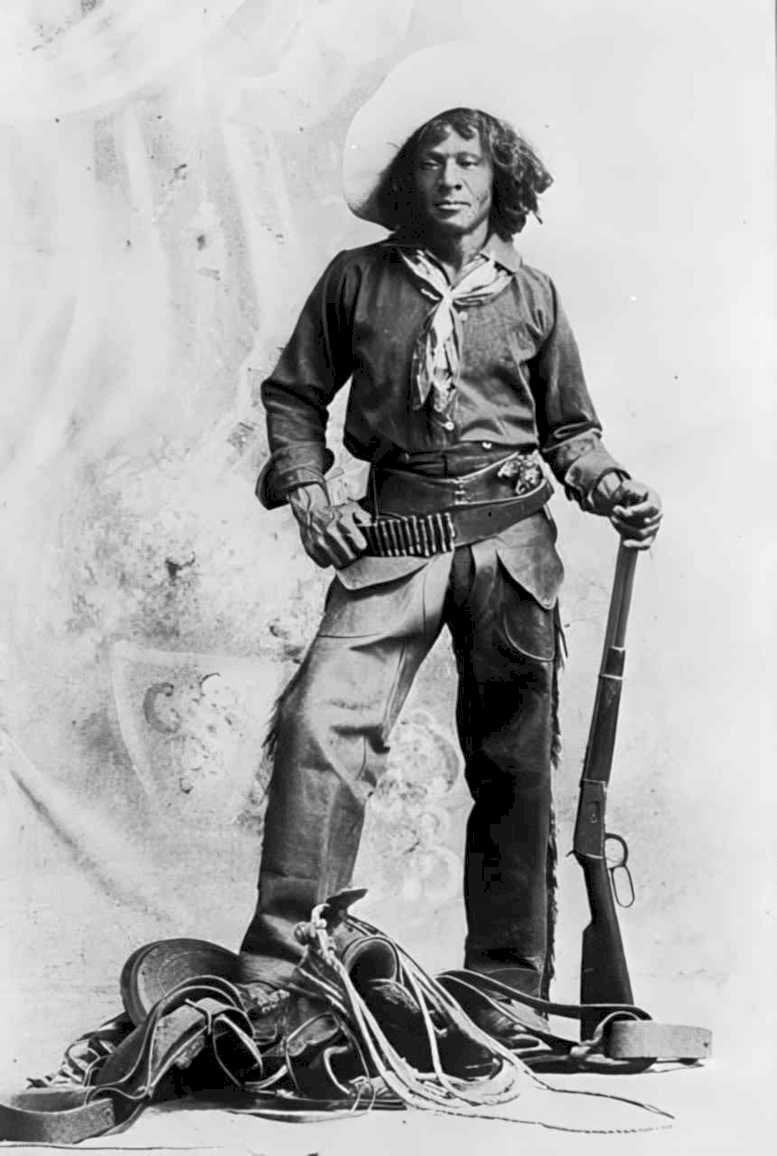 cowboy western Vintage world war A4 Photo Print