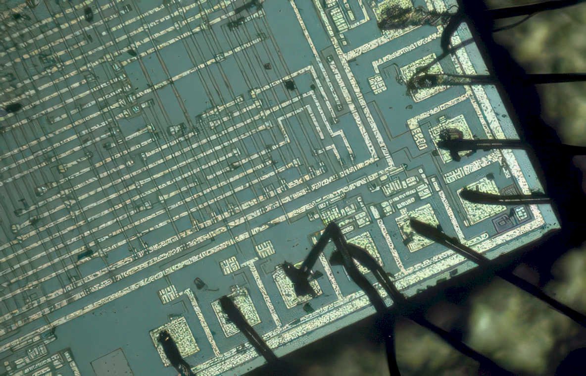 cpu microchip def Vintage A4 Photo Print